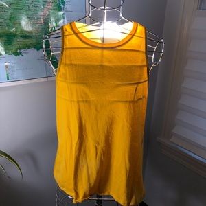 Yellow summer top